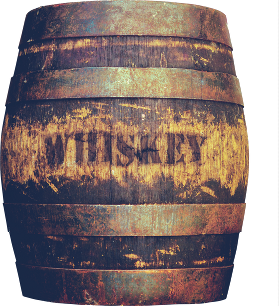 Retro American Whiskey Barrel